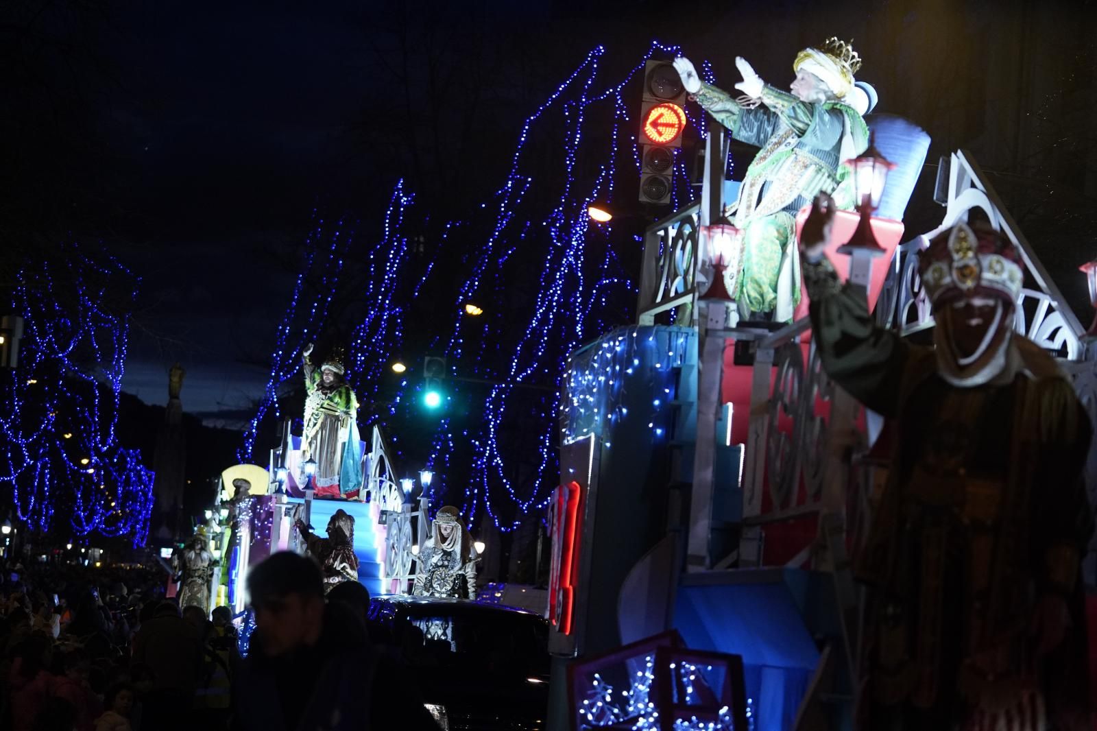 Las mejores imágenes de la Cabalgata de Reyes Magos en Bilbao