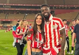 Iñaki Williams y Patricia Morales amplían la familia