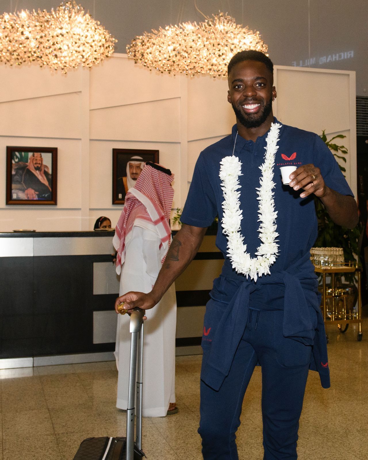 Así ha sido la llegada del Athletic a Arabia Saudí