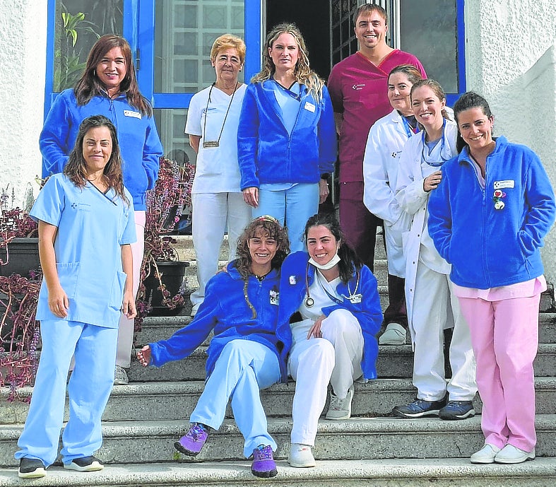 El equipo de la Unidad de Geriatría del Hospital de Gorliz.