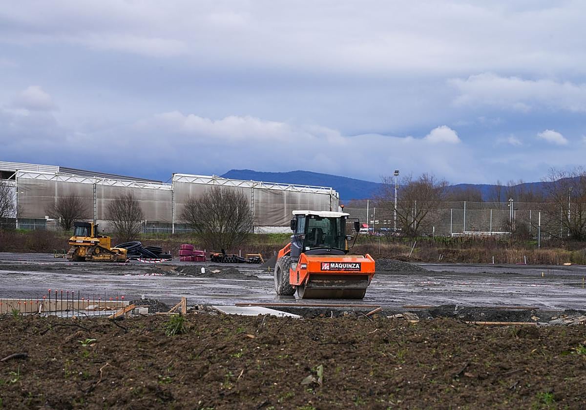 Imagen del lugar donde ha ocurrido el accidente laboral mortal.