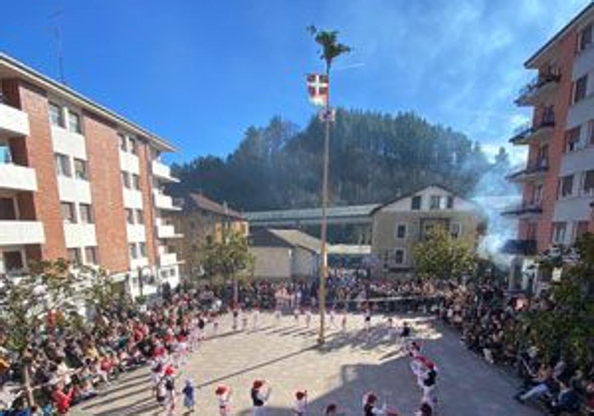 El barrio de Olakueta de Berriz se sumergirá en unos días en las fiestas de San Antonio