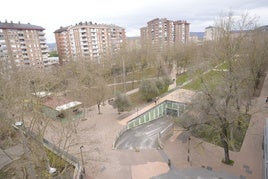 Vista panorámica del parque.