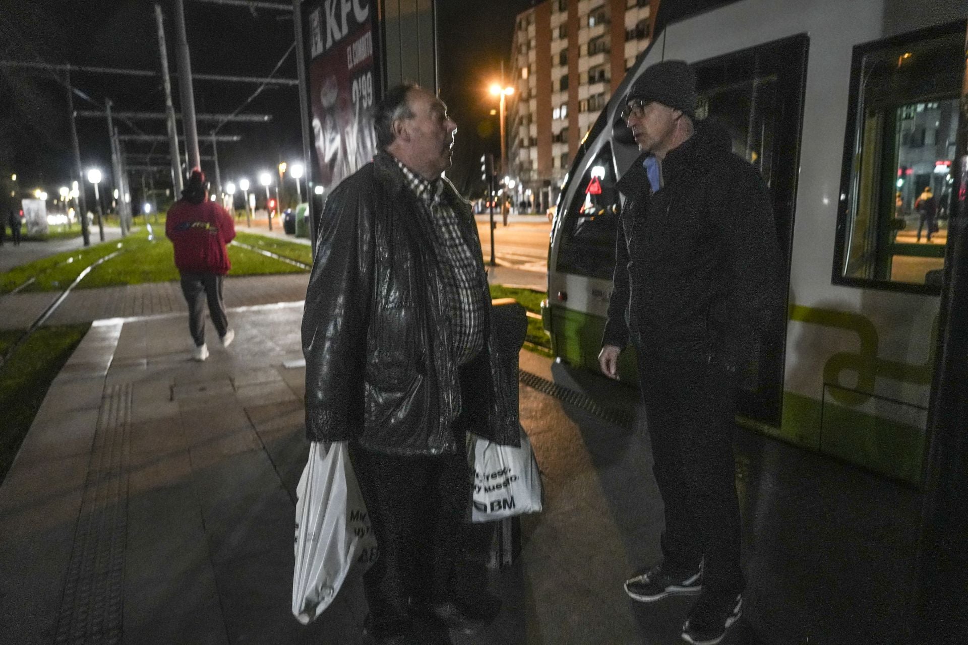 El tranvía se para en Vitoria