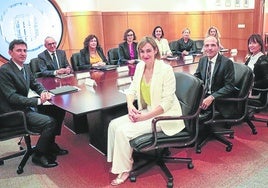 Última reunión del Consejo Vasco de Finanzas en el Gobierno vasco el pasado mes de octubre.