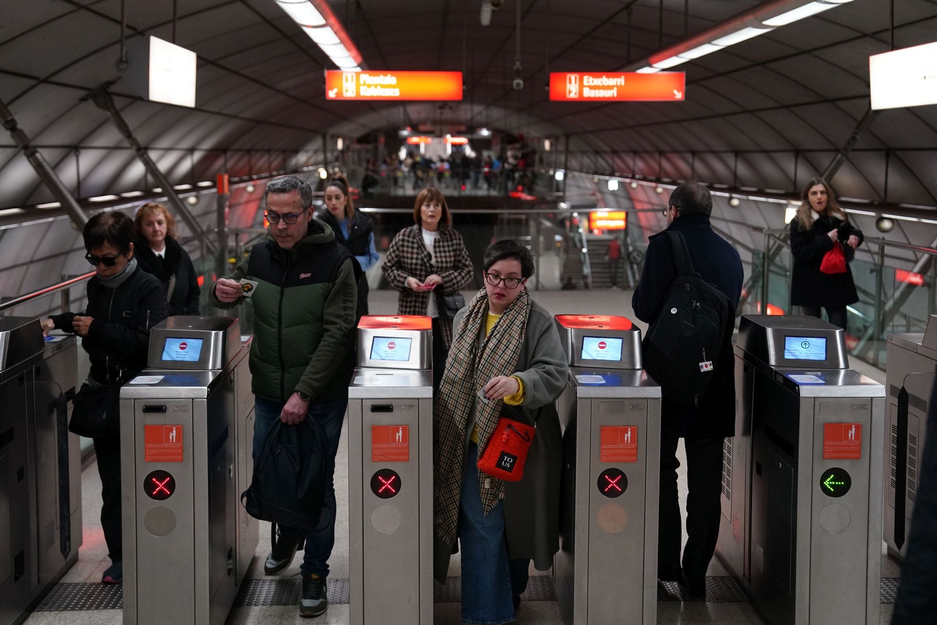 La estación más usada ha sido, una vez más, la de Casco Viejo.
