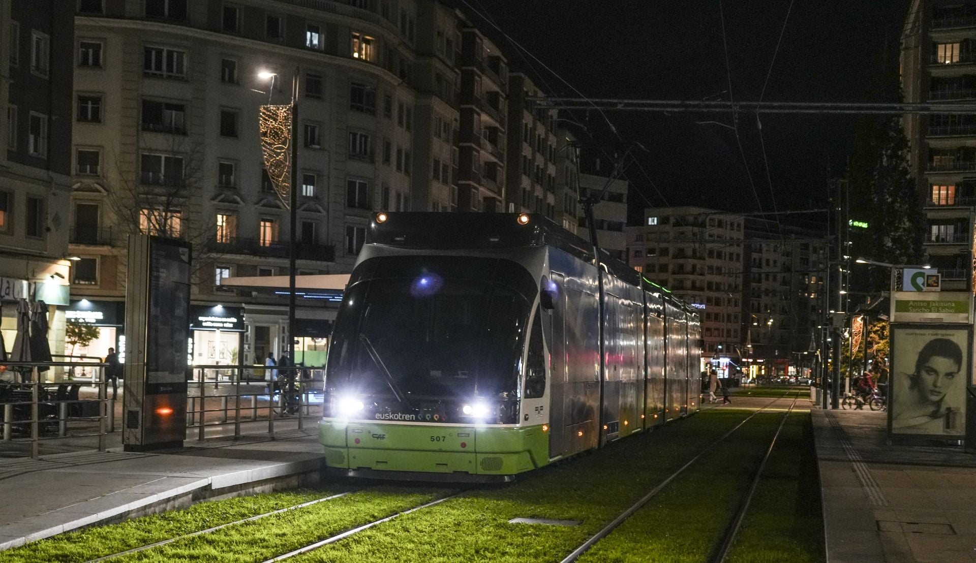 El tranvía se para en Vitoria