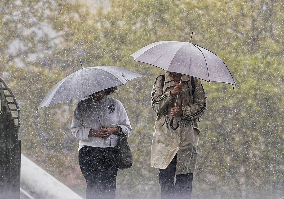 La Aemet señala las zonas en las que lloverá este fin de semana