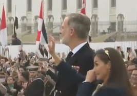 Las lágrimas de la Reina Letizia en la despedida de Leonor