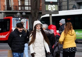 Semana heladora en Bizkaia: las mínimas no subirán de los 2 grados al menos hasta el sábado