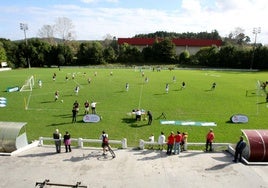 Instalaciones deportivas de Fadura en Getxo.