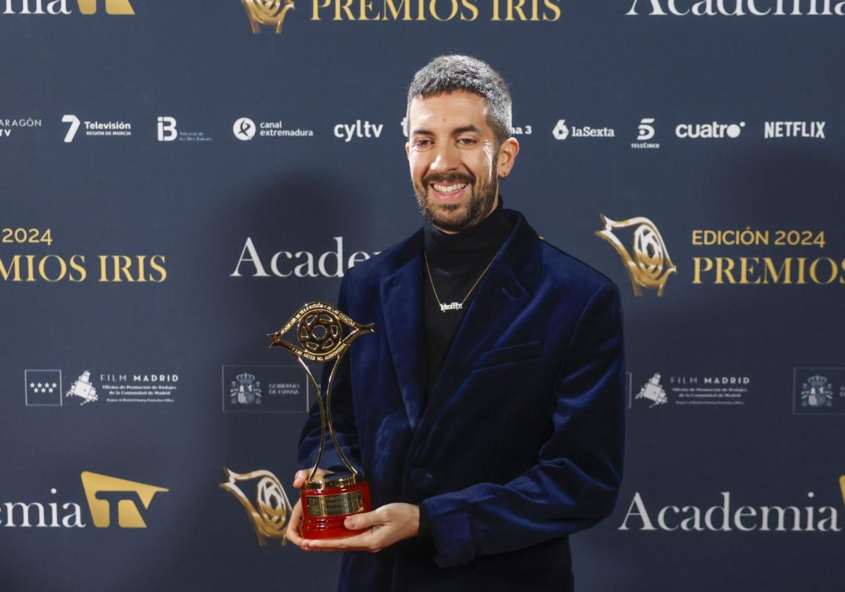 Broncano se acuerda de 'El Hormiguero' al recoger el premio Iris a mejor presentador