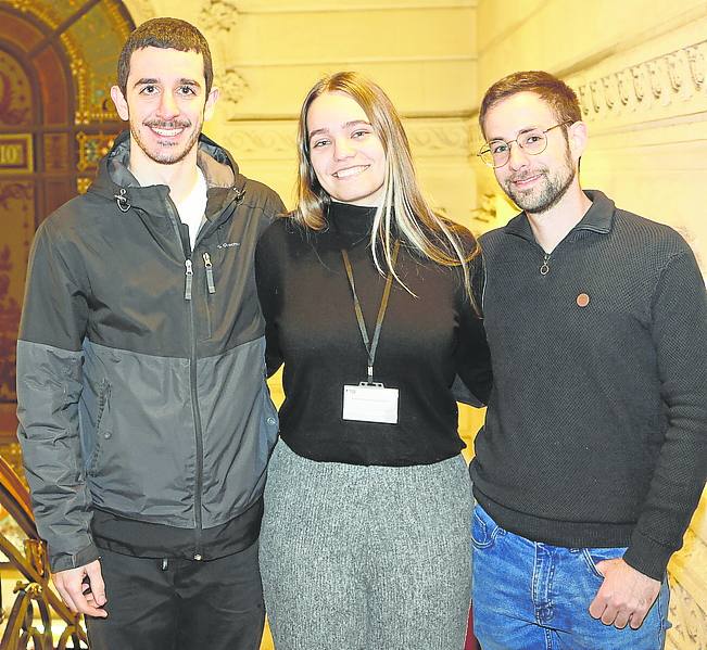 Santiago Verdasco, Laura Castilla y Javier Peñafiel.