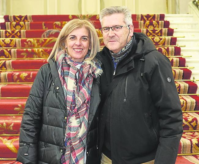 Isabel Fernández y Ricardo Taboada.