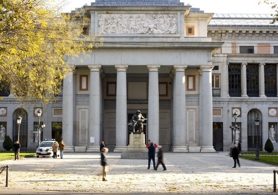 Exterior del Museo del Prado de Madrid.