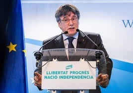 El líder de Junts, Carles Puigdemont.