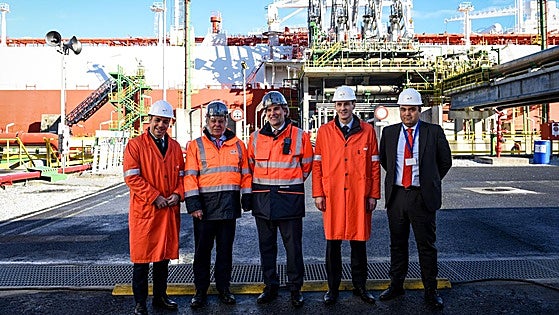 Bahía de Bizkaia Gas solicita poder cargar y descargar CO2