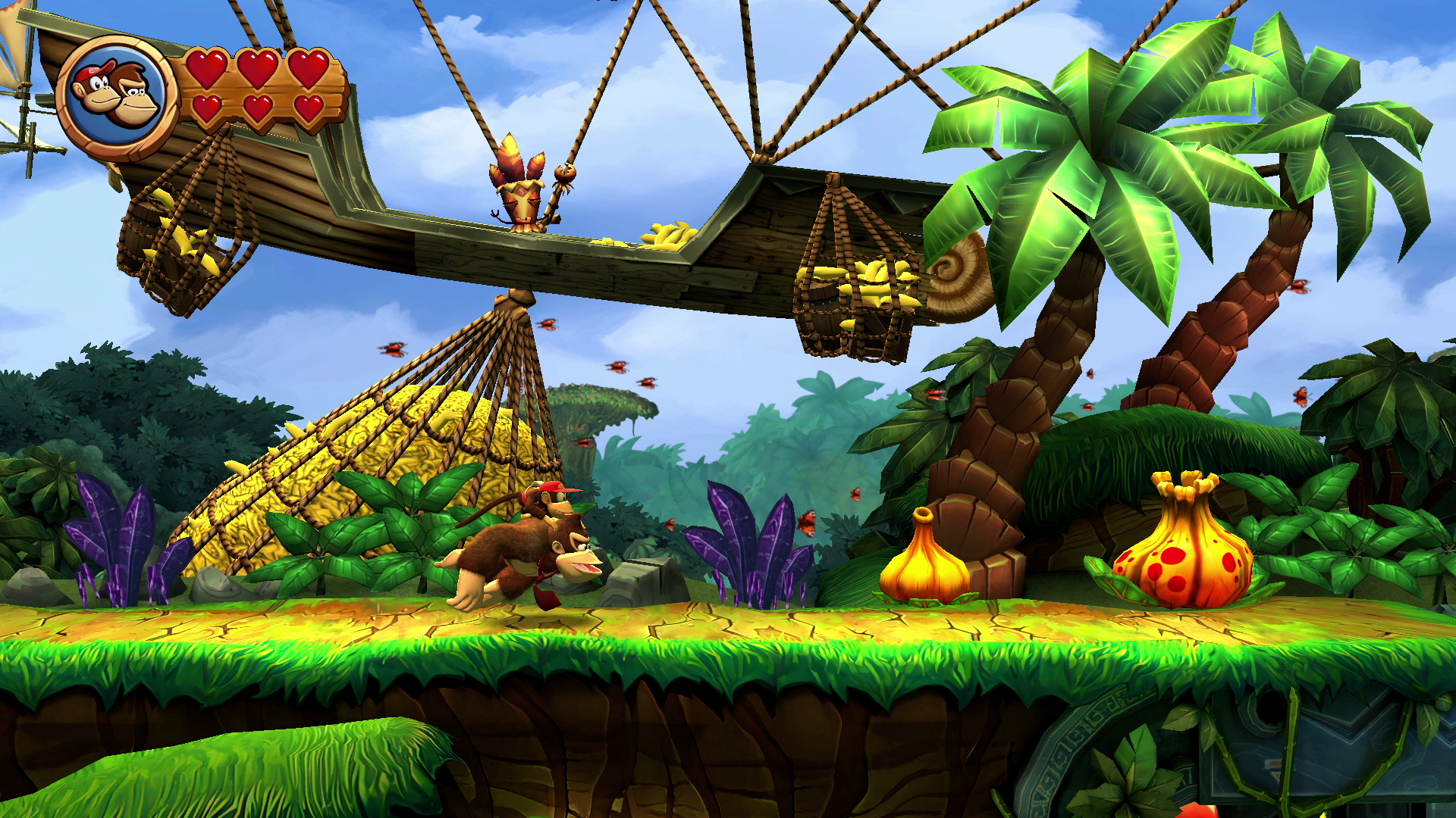 Imagen secundaria 1 - &#039;Donkey Kong Country Returns HD&#039;: chapa y pintura para un plataformas soberbio