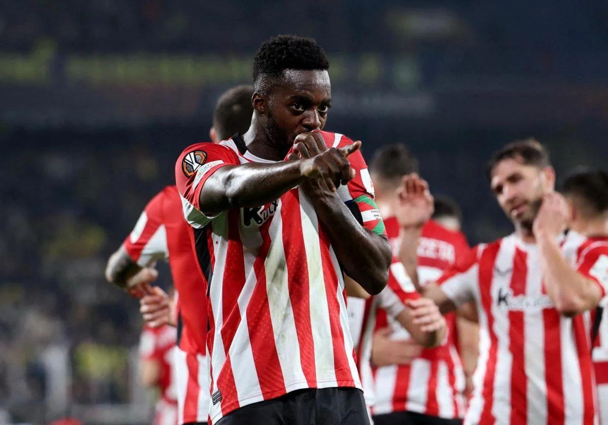 Iñaki Williams, con cuatro goles, es el máximo anotador del Athletic en Europa League.