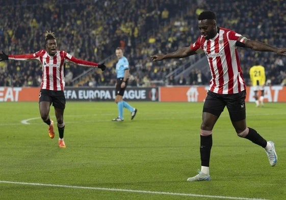 Iñaki Williams fue protagonista en la victoria del Athletic en Estambul ante el Fenerbahçe.