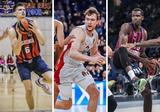 Pavel Savkov, Sander Raieste y Ousmane Ndiaye buscan protagonismo en una dura temporada en el Baskonia.