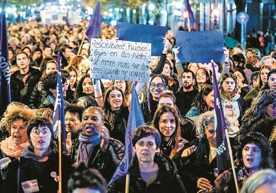 2024 fue el año con más denuncias por violencia de género en Bizkaia