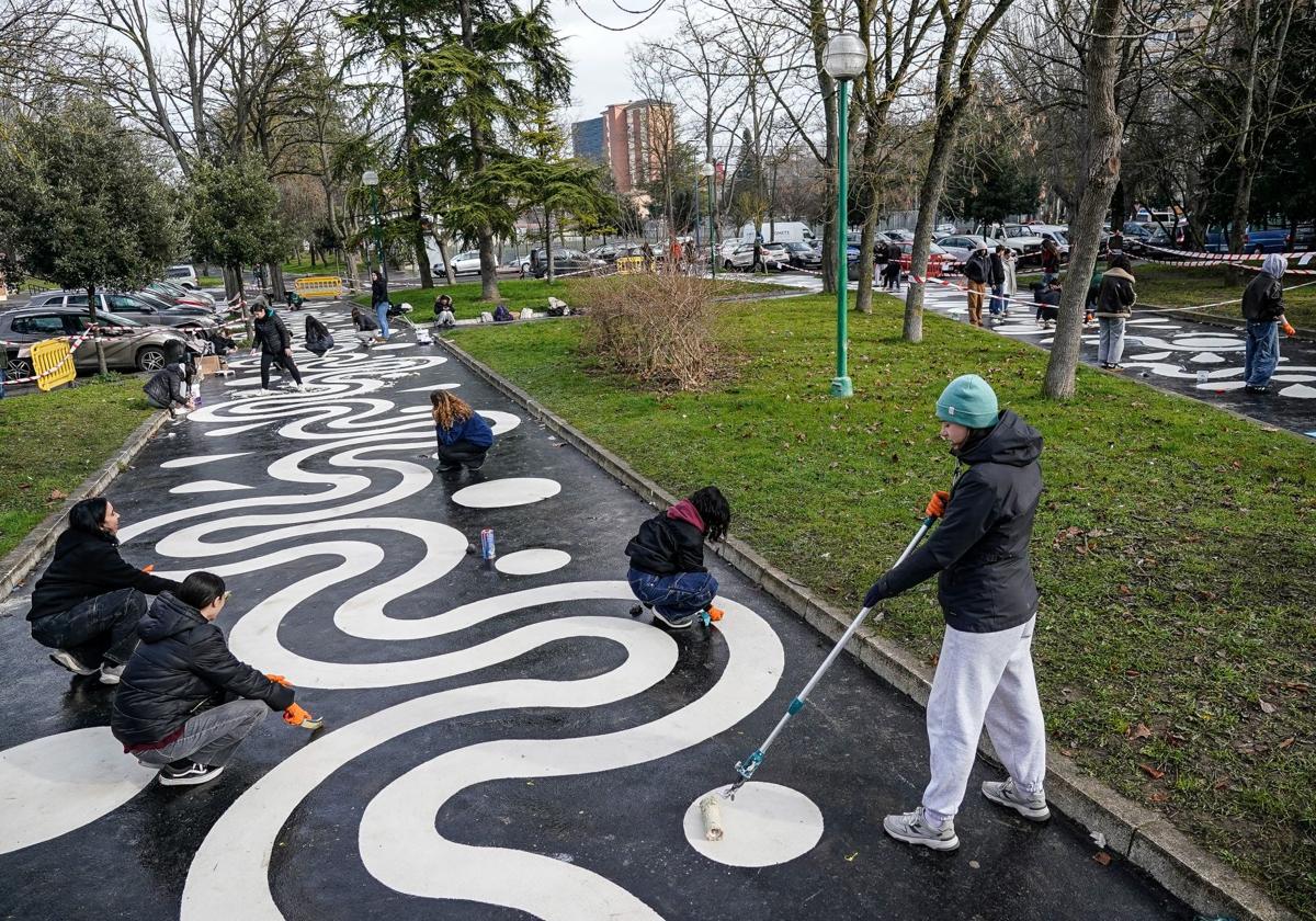 &#039;Street art&#039; para «dar vida» a Zaramaga