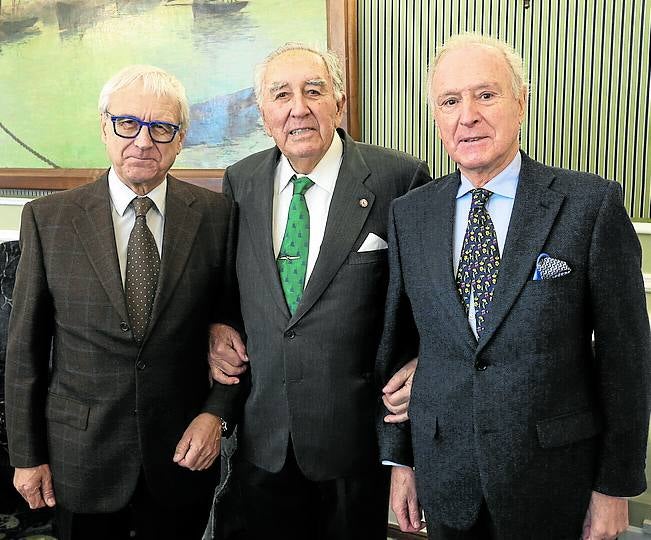 Vicente Reyes, José María Arriola e Ignacio Erice.