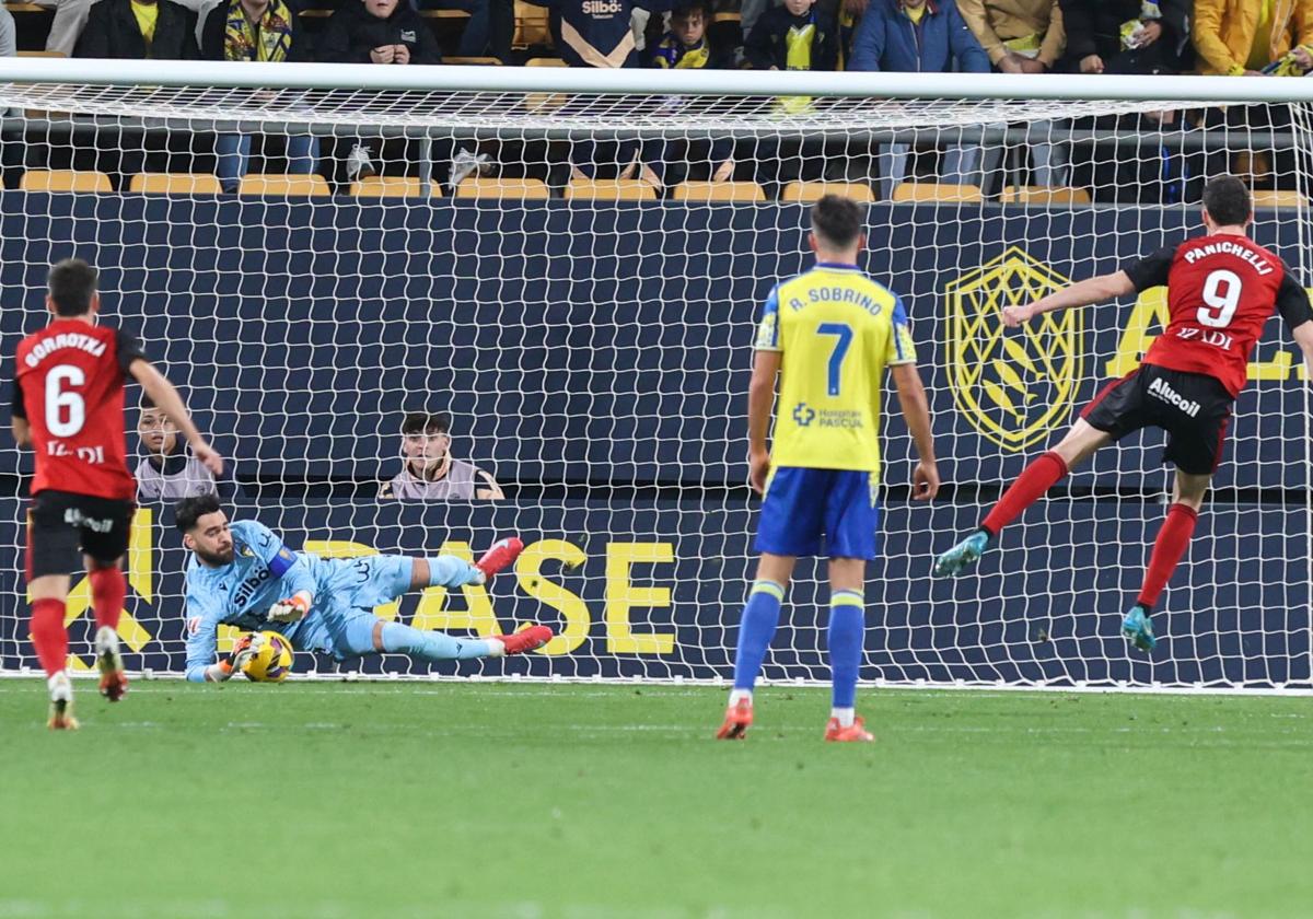 Panichelli marcó un gol y falló un penalti.