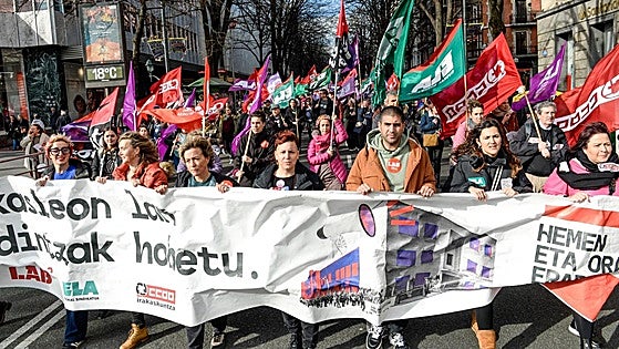 Los sindicatos convocan huelga en haurreskolak hoy y mañana