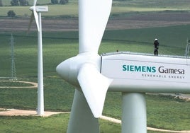 Aerogenerador de Siemens Gamesa