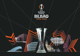 Logotipo de la final europea de Bilbao.