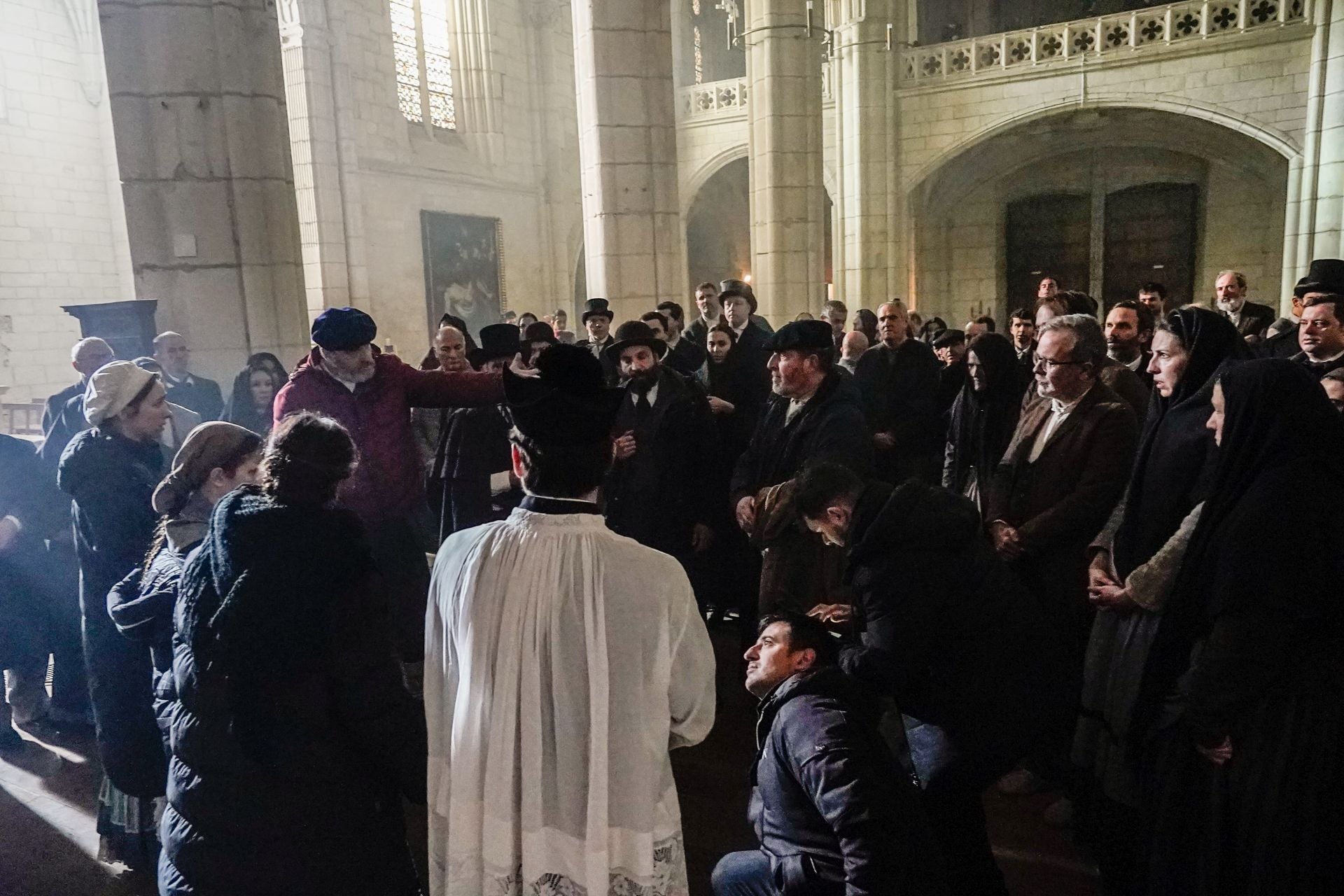 El &#039;Sacamantecas&#039; se rueda por fin en la Catedral de Santa María