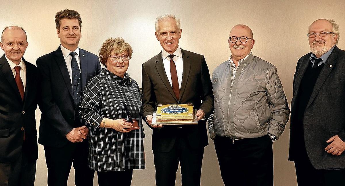 José Mari Amantes, Álvaro Díez-Munío, Gloria Prieto, Juan Ignacio Vidarte, Manu Angulo y Luis Ángel Castresana.