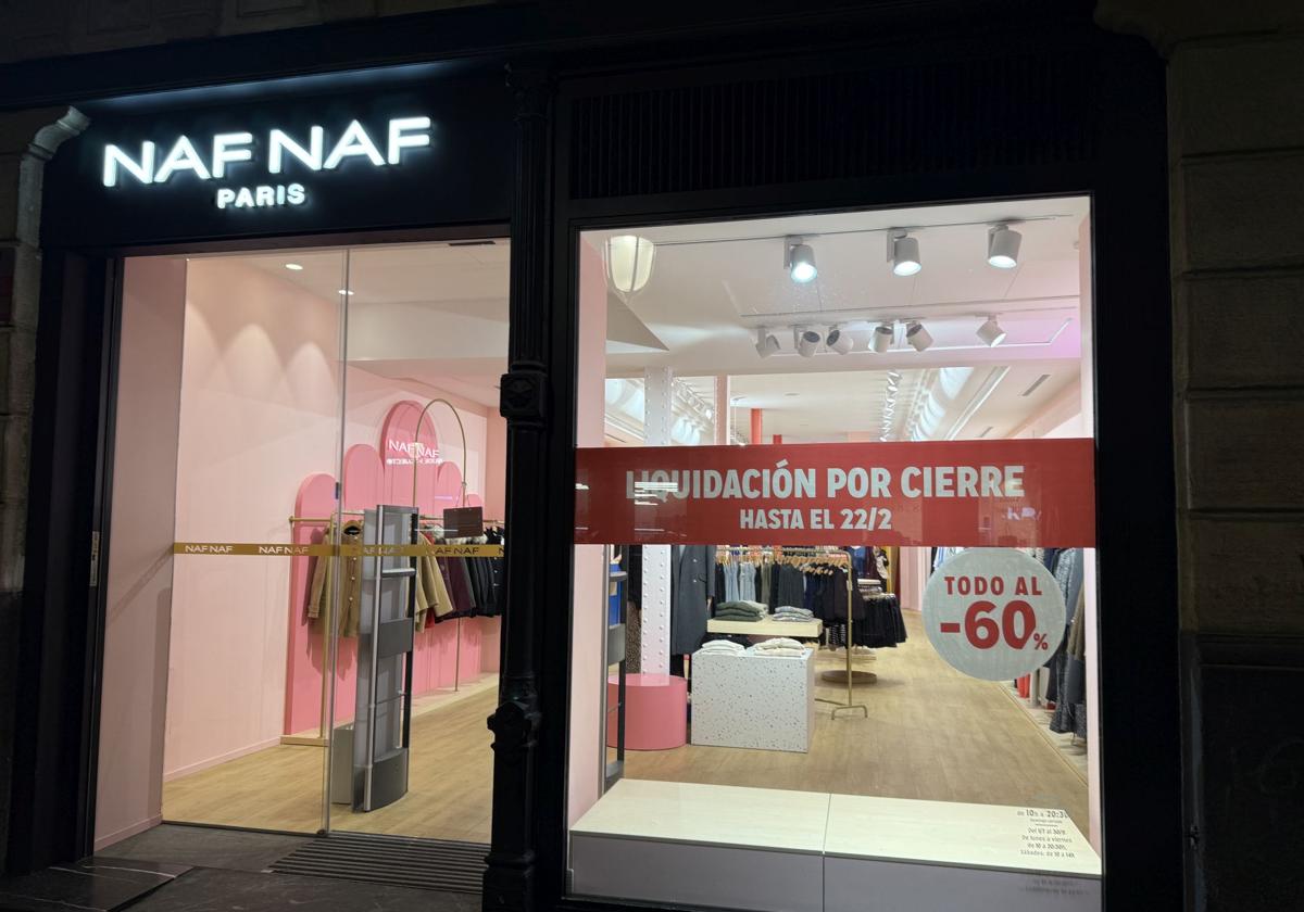 Bilbao suma otro cierre comercial, ahora se va Naf Naf