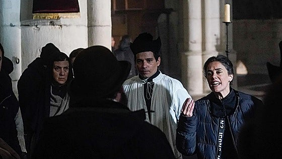 El 'Sacamantecas' se rueda por fin en la Catedral de Santa María