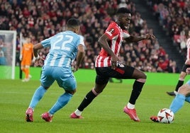 Iñaki Williams asistió a Nico en el primer gol.