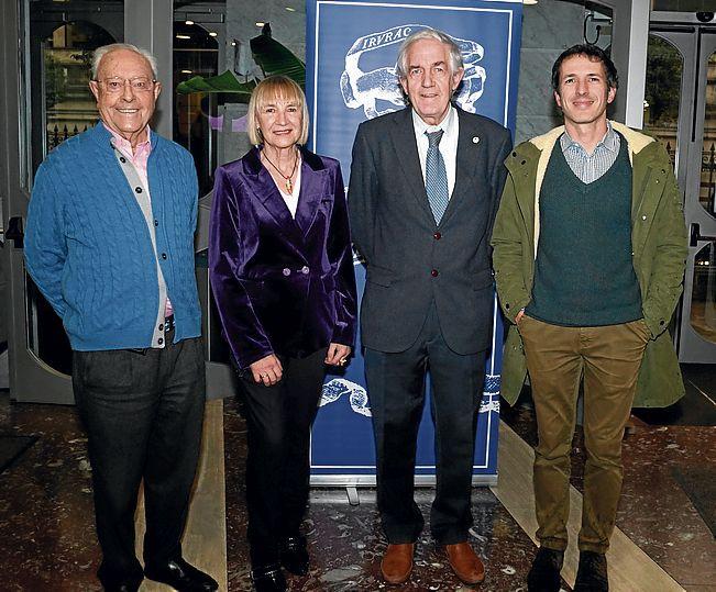 Carlos Gorria, Maite Lozano, Mikel Etxebarria y Unai Reyes.