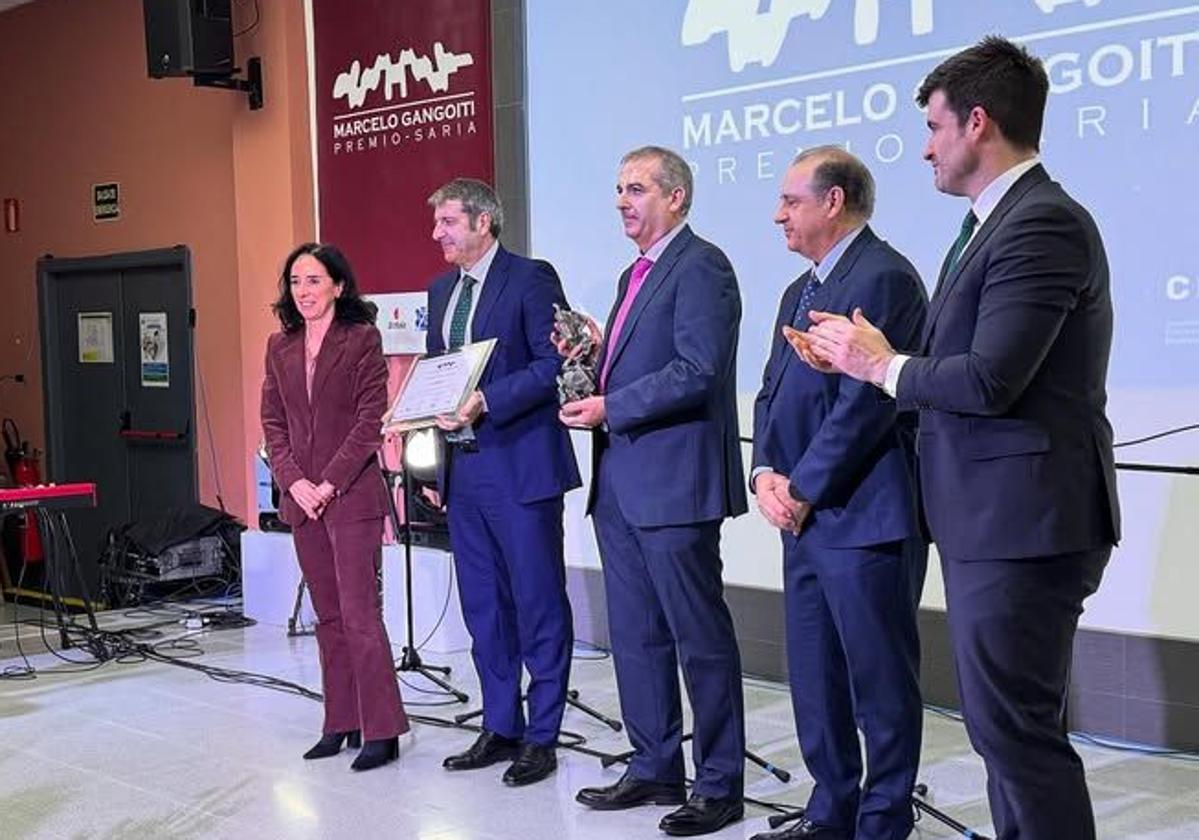 Lointek ha recibido el premio en el centro de formación Somorrostro.