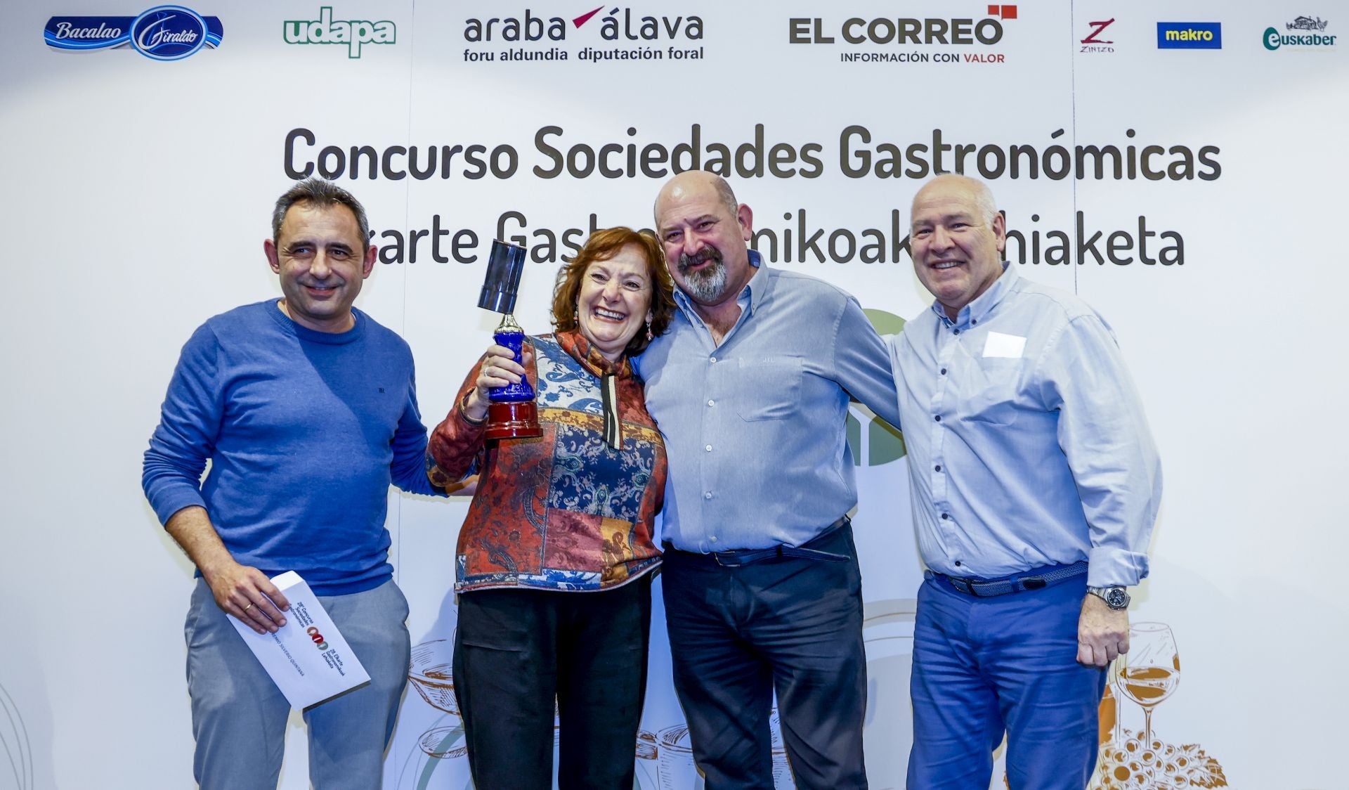 Entrega de premios del Concurso de Sociedades Gastronómicas de EL CORREO