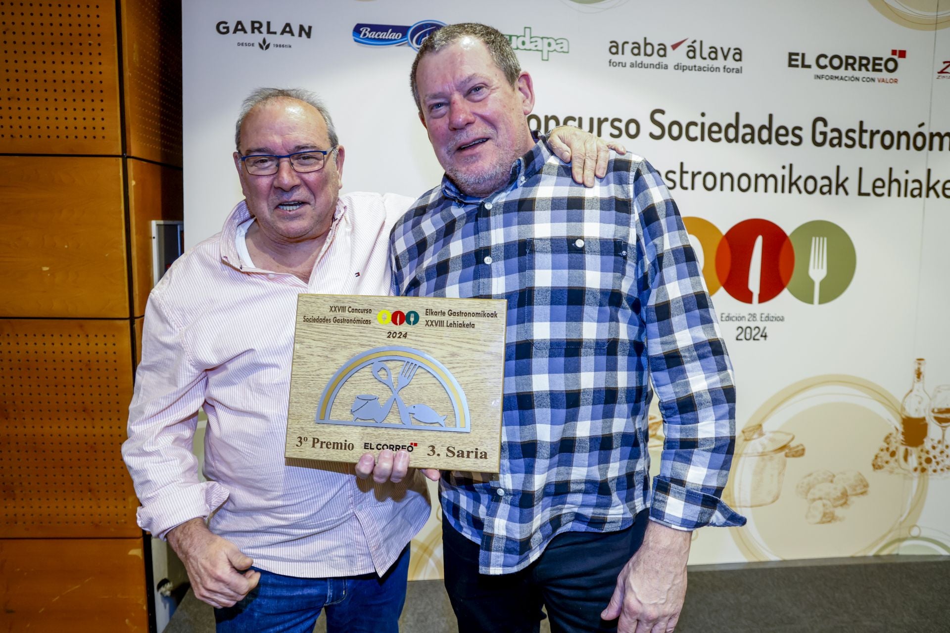 Entrega de premios del Concurso de Sociedades Gastronómicas de EL CORREO