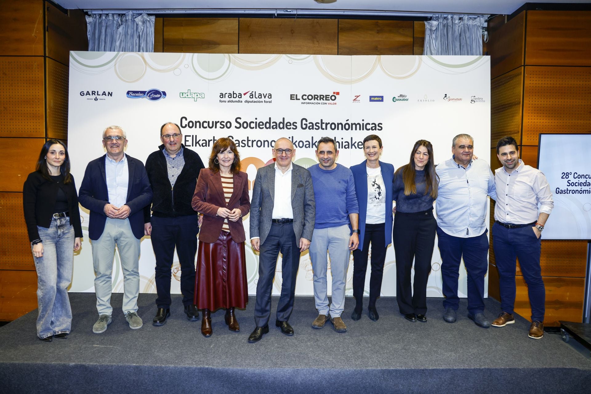 Entrega de premios del Concurso de Sociedades Gastronómicas de EL CORREO