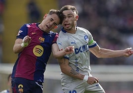 El choque entre Gavi y Conechny.