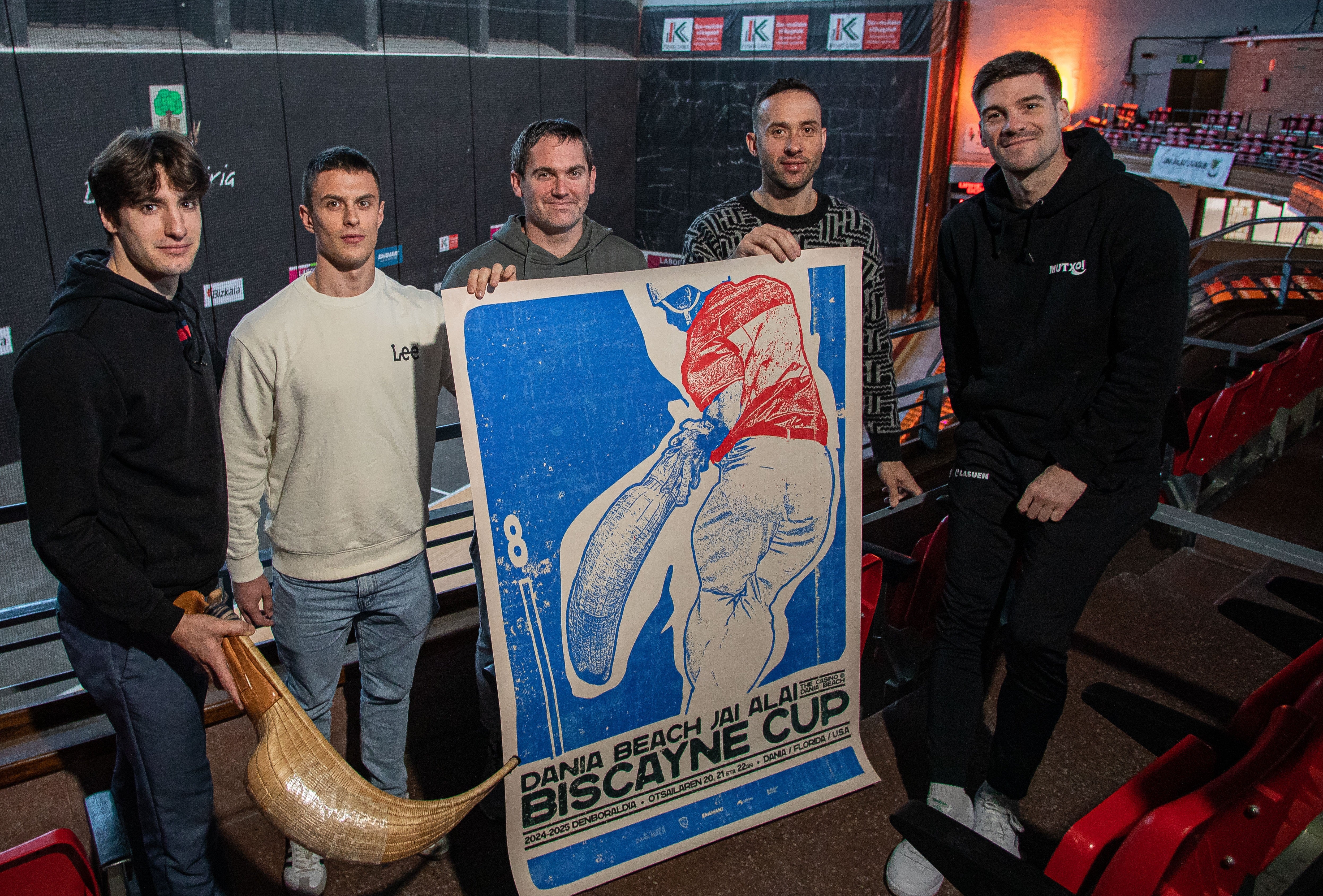 Varios de los puntistas participantes en el Biscayne Cup.