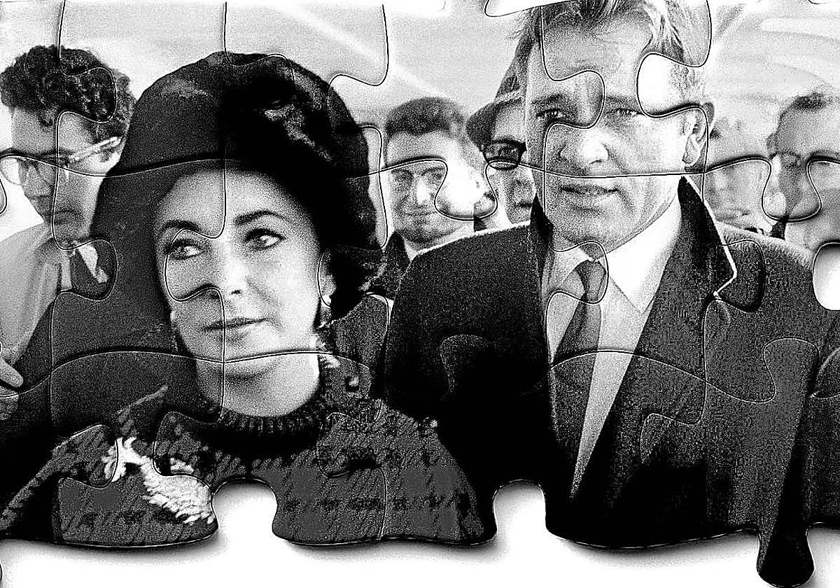 Los dos actores, en París en una imagen de 1969.