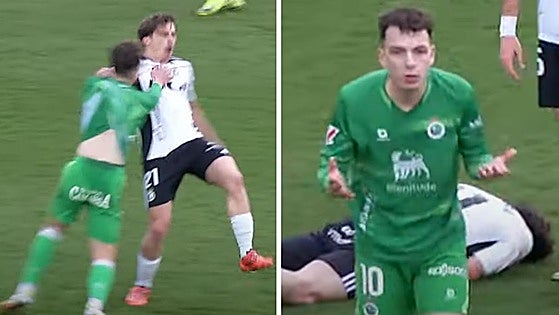 El encontronazo de dos excompañeros del Athletic que acabó en expulsión