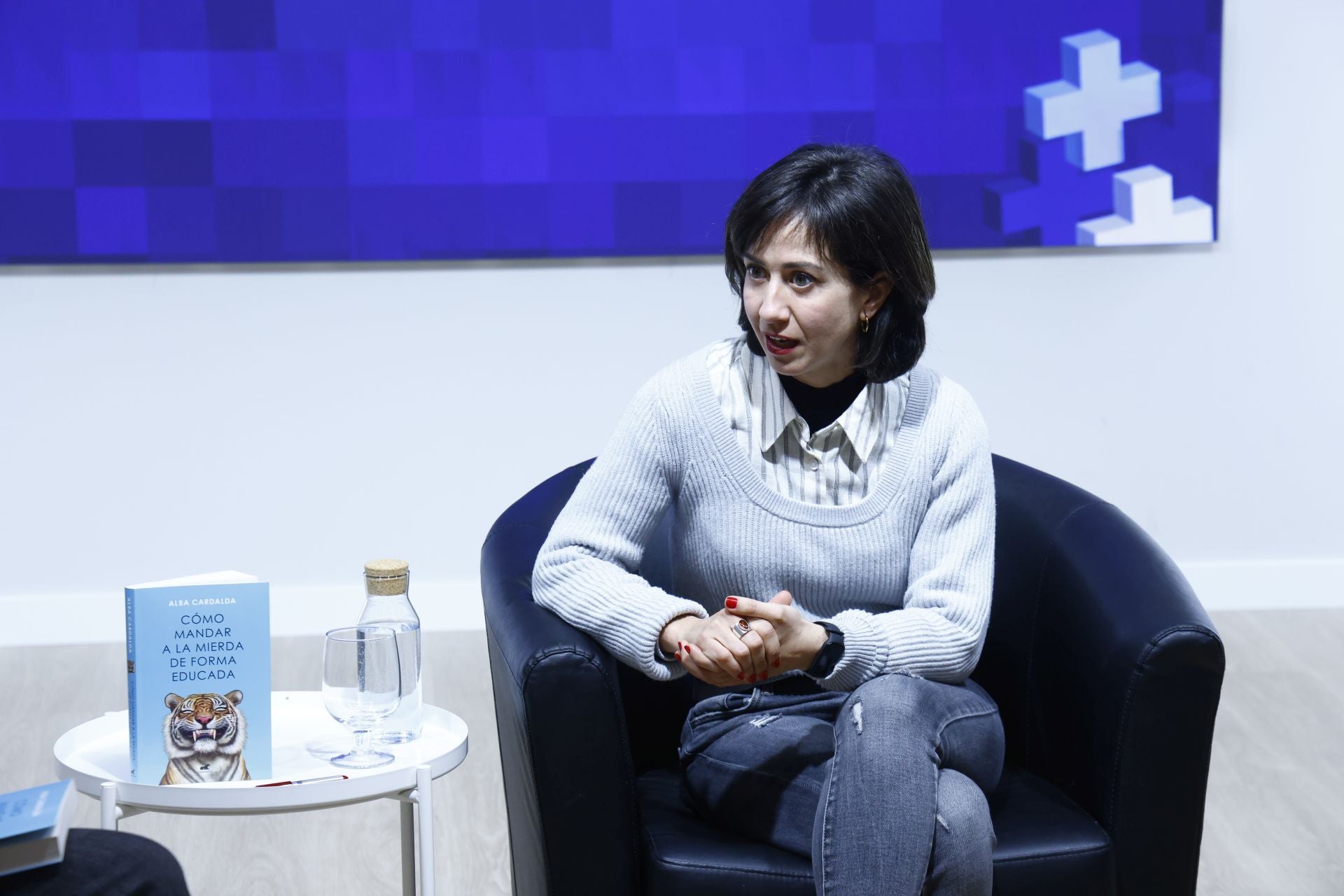 La cita de Alba Cardalda con los suscriptores de EL CORREO