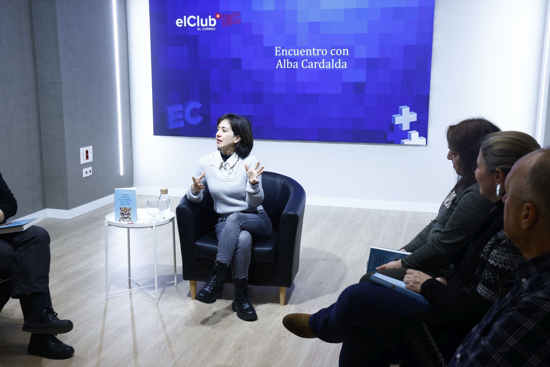 La cita de Alba Cardalda con los suscriptores de EL CORREO