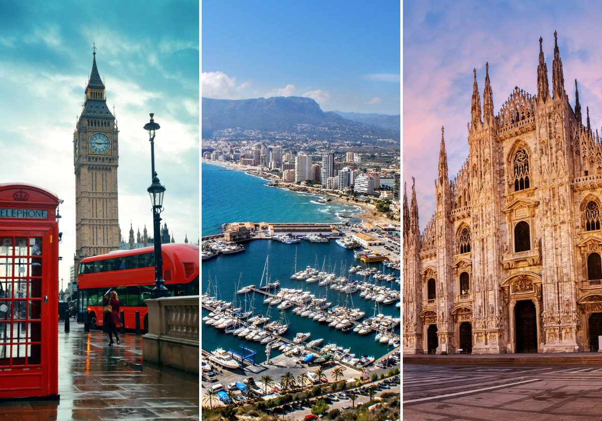Estos son los destinos más económicos para volar desde Bilbao en Semana Santa