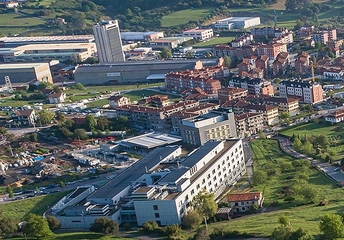 Vista panorámica del municipio de Urduliz.